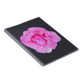 Rosa Rosa Notizblock (Rechte Seite)