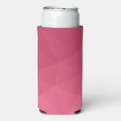 Rosa Rosa-Omergeometrie Selters Dosenkühler (Seltzer Rückseite)