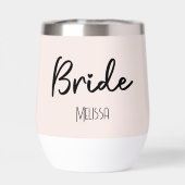 Rosa Rosa Rodelbahn mit Aussicht Bachelorette (Rückseite)