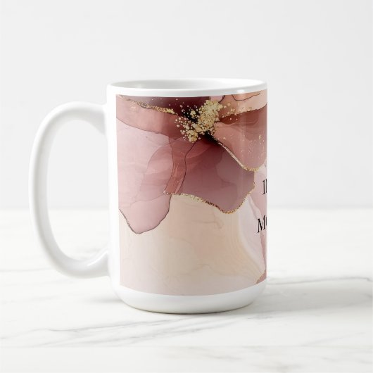 Rosa Rosa Rosa Bloral Kaffeetasse (Links)