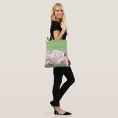 Rosa, rosa, rosa Blume Tasche (Am Model)