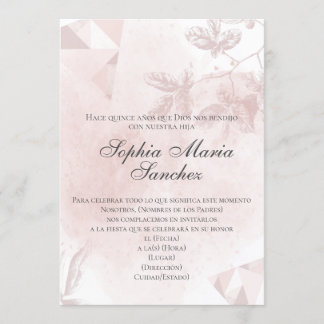 Rosa rosa rosa floral español fraseología einladung