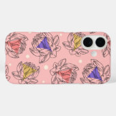 Rosa Rosa Rosa Lotus Art Case-Mate iPhone Hülle (Rückseite (Horizontal))