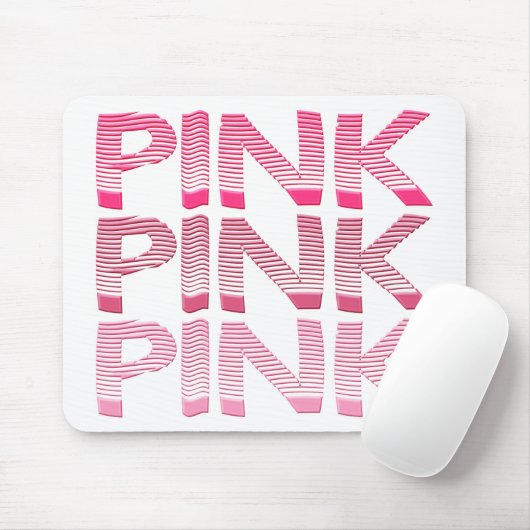 ROSA ROSA ROSA Mäusematte Mousepad (Mit Mouse)