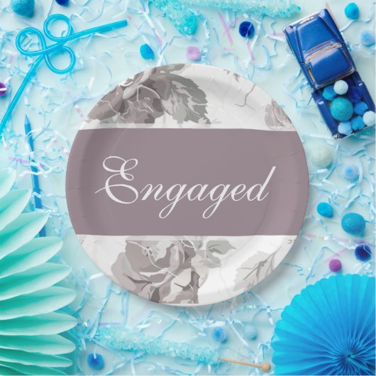 Rosa Rosa-Rosa-Papierplatte Pappteller (Party)