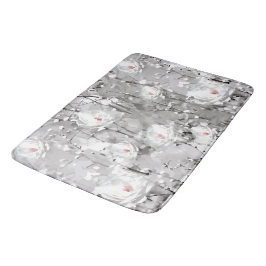 Rosa Rosa Rosa Rosa Badematte (Schrägansicht)