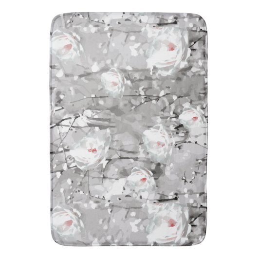 Rosa Rosa Rosa Rosa Badematte (Vorderseite Vertikal)