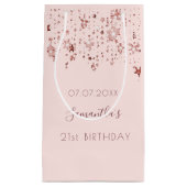 Rosa Rosa Rosa Rosa Kleine Geschenktüte (Vorderseite)