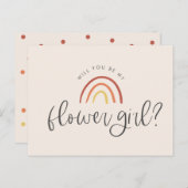 Rosa Rosa Rosa Rosa Regenbogenblume Vorschlag für  Einladungspostkarte (Vorne/Hinten)