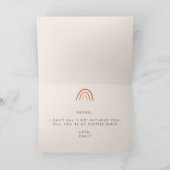 Rosa Rosa Rosa Rosa Regenbogenblume Vorschlag für  Karte (Innenseite)