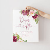 Rosa Rosa-Rosa-Rosa-Windel-Gewinnspiel Poster