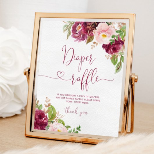 Rosa Rosa-Rosa-Rosa-Windel-Gewinnspiel Poster