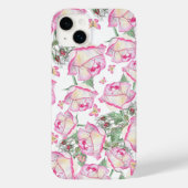 Rosa-Rosa-Rose Case-Mate iPhone Hülle (Rückseite)