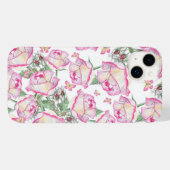 Rosa-Rosa-Rose Case-Mate iPhone Hülle (Rückseite (Horizontal))