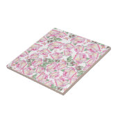 Rosa-Rosa-Rose Fliese (Seite)