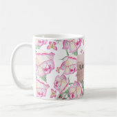 Rosa-Rosa-Rose Kaffeetasse (Links)