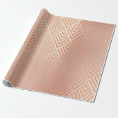 Rosa Rosa Rose Kunst, Dichtung und Musik Geschenkpapier (Ungerollt)