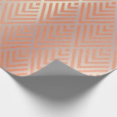 Rosa Rosa Rose Kunst, Dichtung und Musik Geschenkpapier (Ecke)