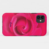 Rosa Rosa Rose Personalisiert Case-Mate iPhone Hülle (Rückseite (Horizontal))