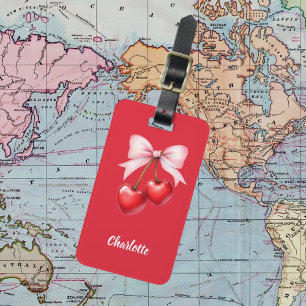 Rosa Rosa-Rosengarbe Gepäckanhänger