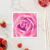 Rosa Rosa Serviette (Beispiel)