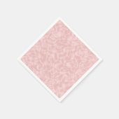 Rosa Rosa Serviette (Ecke)