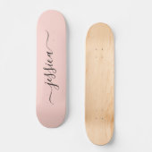 Rosa-Rosa-Skateboard Skateboard (Vorderseite)