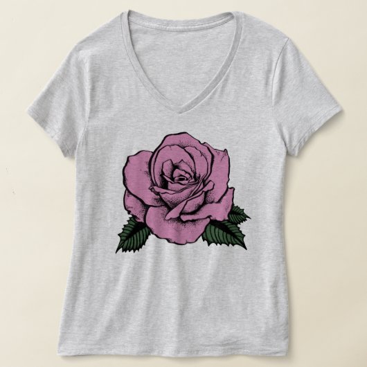 Rosa Rosa T-Shirt (Ablage )