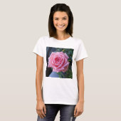 Rosa Rosa T-Shirt (Vorne ganz)