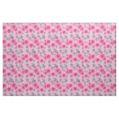 Rosa, rosafarbene Mohnblütenmuster Stoff (Fat Quarter (45,7 x 55,9 cm))