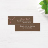 Rosa Rosary Small Tag (Schreibtisch)