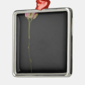 Rosa Rose 3 Ornament Aus Metall (Links)