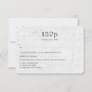 Rosa Rose Alte Wand Vintage Stilzeitschrift Hochze RSVP Karte