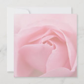 Rosa Rose Ankündigung Datum freihalten (Rückseite)