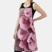 Rosa Rose Ästhetisches Blumenmuster Schürze (InSitu)