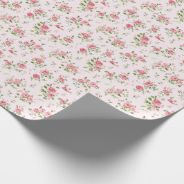 Rosa Rose Baby Dusche Geschenkpapier