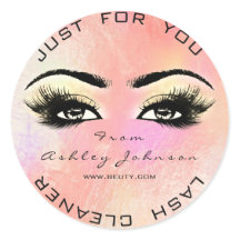 Rosa Rose Beauty Glitzer Peach Lash Makeuaner