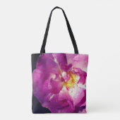 rosa Rose - benutzerdefiniertes Multiprint-Totbeut Tasche (Rückseite)