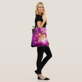 rosa Rose - benutzerdefiniertes Multiprint-Totbeut Tasche (Am Model)