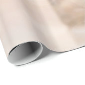 Rosa Rose Blue Hydrangea Vase Bouquet Rose Blume Geschenkpapier (Rolleneckpunkt)