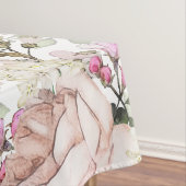 Rosa Rose Blues Tischdecke (Beispiel)