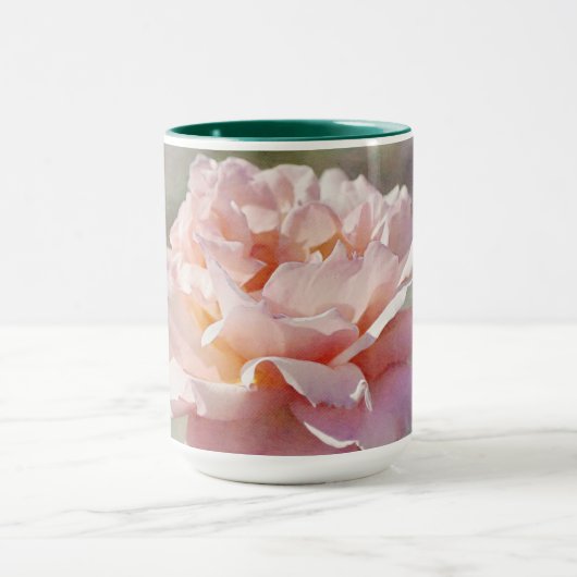 Rosa Rose Blume Tasse Cup (Zentrum)