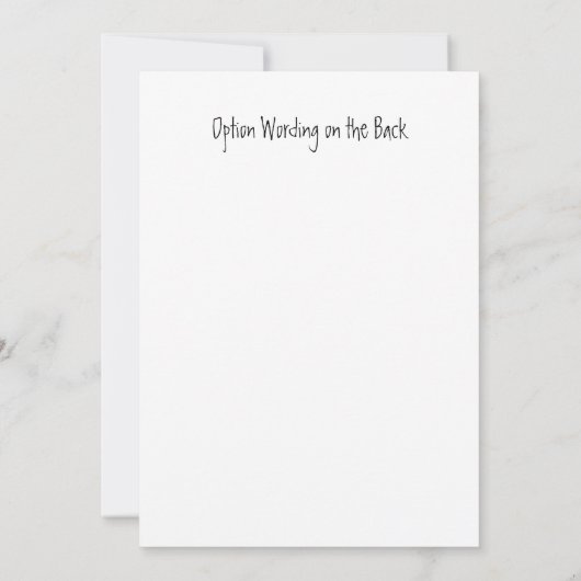 Rosa Rose Blumenstrauß Dusche Einladung (Rückseite)