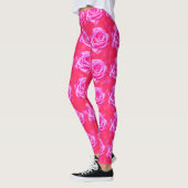 Rosa Rose Bokeh, Sparkle Pink Leggings (Links)