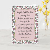 Rosa Rose Borgata Aaronic Sessing Card Karte (Gelbe Blume)