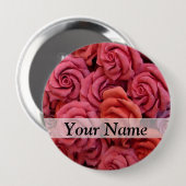 Rosa Rose Button (Vorne & Hinten)