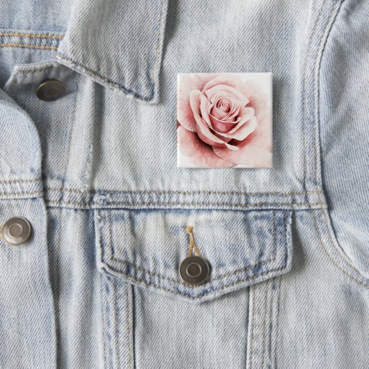 Rosa Rose Button (Beispiel)