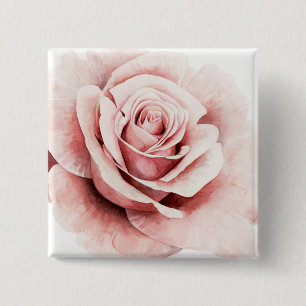 Rosa Rose Button