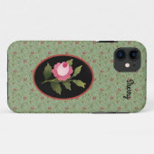 Rosa Rose Case-Mate iPhone Hülle (Rückseite (Horizontal))