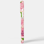 Rosa Rose Case-Mate iPhone Hülle (Rückseite / Links)
